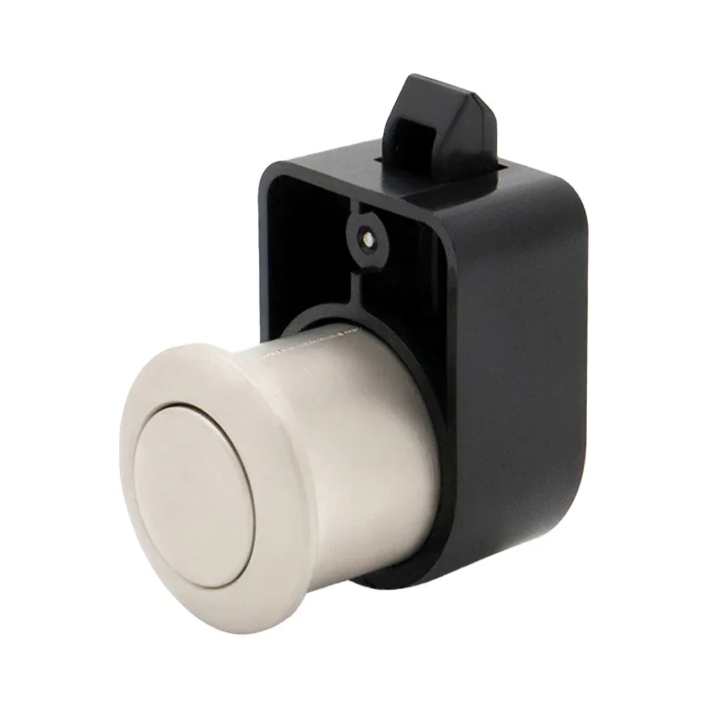 Cabinet Lock Push Button Lock ABS Base Alloy Pull Handle Corrosion-resistant Reliable Lock Sturdy Construction For Cabinets
Cabinet Lock Push Button Lock ABS Base Alloy Pull Handle Corrosion-resistant Reliable Lock Sturdy Construction For Cabinets