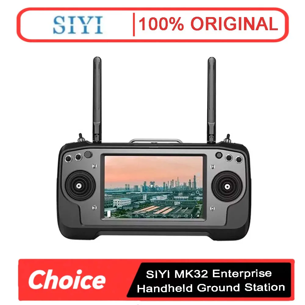 SIYI MK32 7" 1000nits HD Ground Station | 15KM Dual-Link 4G/64G for Industrial UAV CE FCC
SIYI MK32 7" 1000nits HD Ground Station | 15KM Dual-Link 4G/64G for Industrial UAV CE FCC