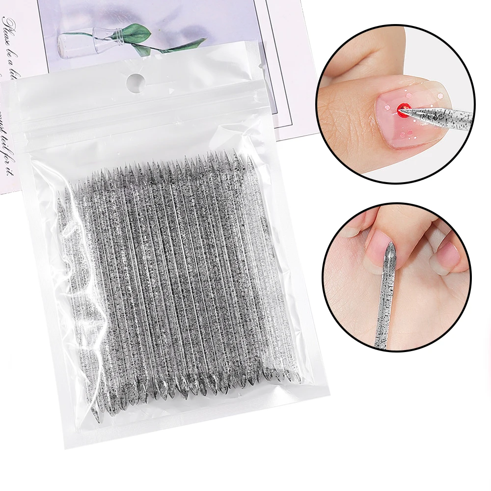 100Pcs/Bag Reusable Double-head Crystal Cuticle Pusher Cuticle Removal Tool Orange Wood Nails Pedicure Care Drill Stick Tools
100Pcs/Bag Reusable Double-head Crystal Cuticle Pusher Cuticle Removal Tool Orange Wood Nails Pedicure Care Drill Stick Tools