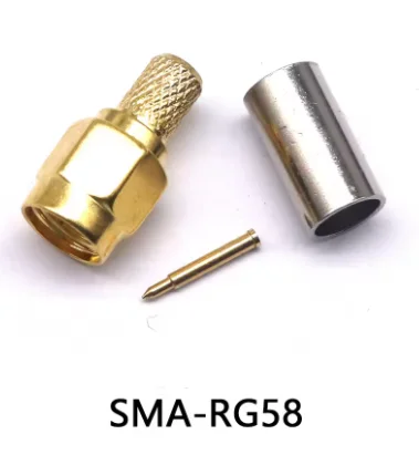 10/100pcs SMA male and female RF coaxial connectors with partition crimping RG316 rg174 178 and RG58 RG142 LMR195 cable 50 ohm
10/100pcs SMA male and female RF coaxial connectors with partition crimping RG316 rg174 178 and RG58 RG142 LMR195 cable 50 ohm