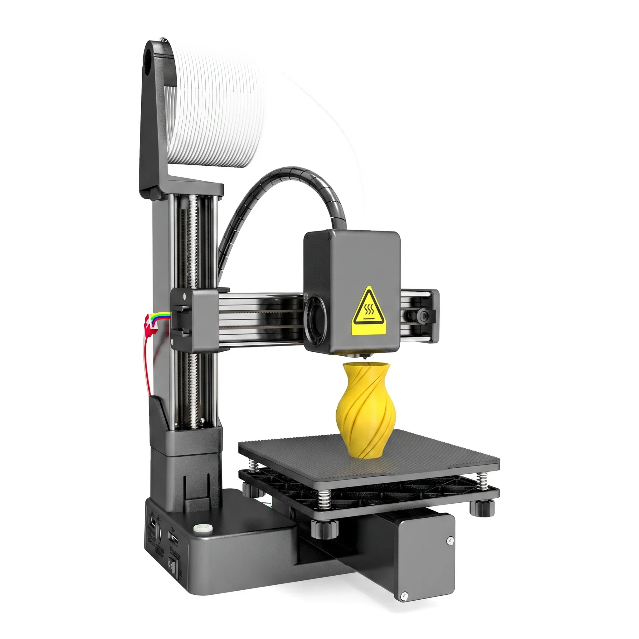 EasyThreed K10 Desktop Mini 3D Printer, Low Noise FDM 3D Printing Machine with Quick Bed Leveling, Portable Safe Printer for Youth STEM Learning Parent Child DIY Projects
EasyThreed K10 Desktop Mini 3D Printer, Low Noise FDM 3D Printing Machine with Quick Bed Leveling, Portable Safe Printer for Youth STEM Learning Parent Child DIY Projects