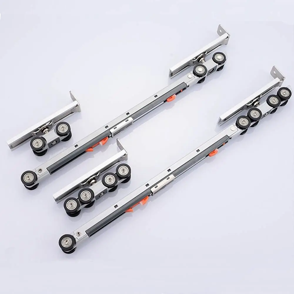 Metal Sliding Door Wheel Buffer Wardrobe Door Rollers Kit Furniture Accessories Hardware Door Hanging Wheels Folding Door
Metal Sliding Door Wheel Buffer Wardrobe Door Rollers Kit Furniture Accessories Hardware Door Hanging Wheels Folding Door
