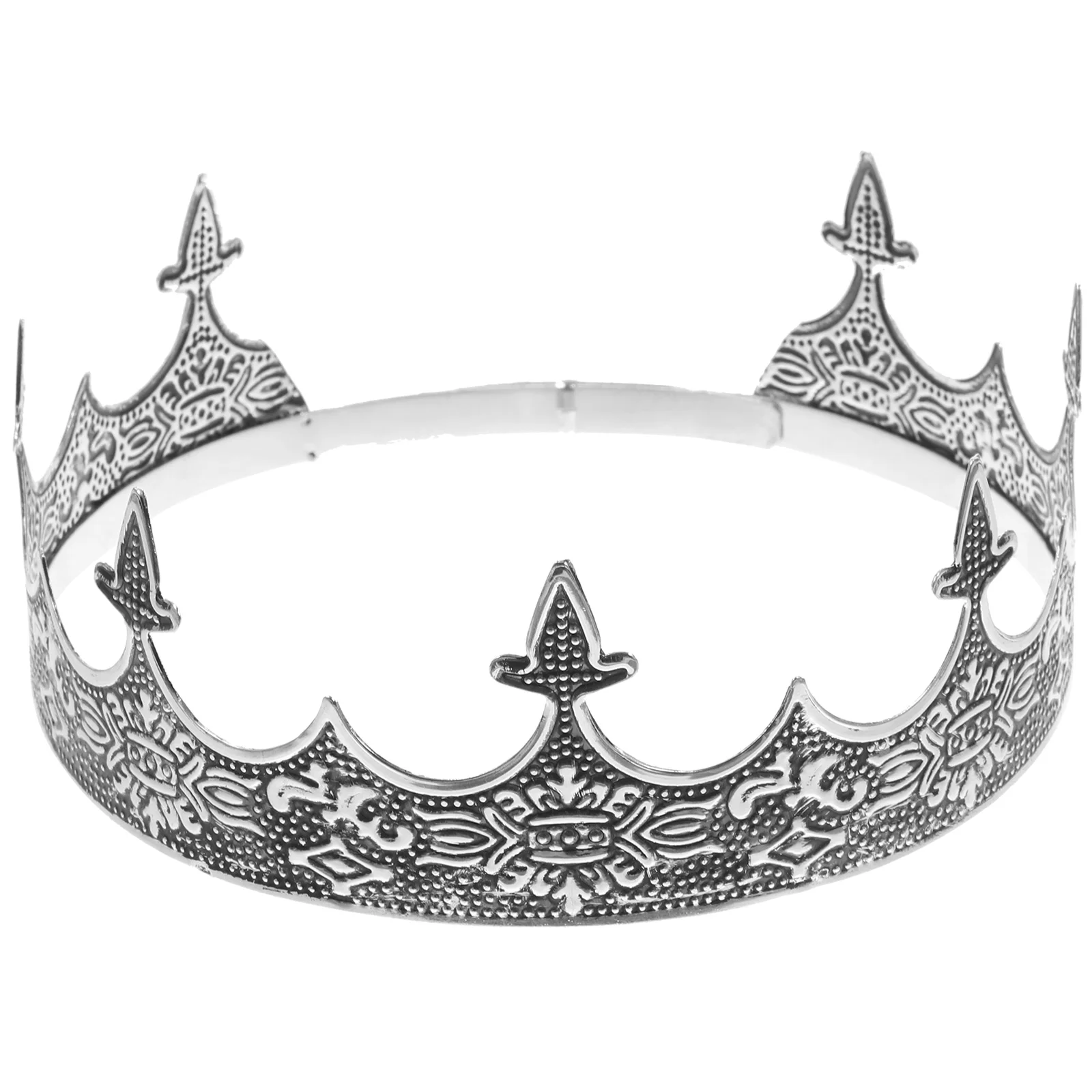 Metal Crown for Men Women Adjustable Adult Crown Headdress Party Costume Prop Retro Silver Prom Accessories Hair Styling
Metal Crown for Men Women Adjustable Adult Crown Headdress Party Costume Prop Retro Silver Prom Accessories Hair Styling