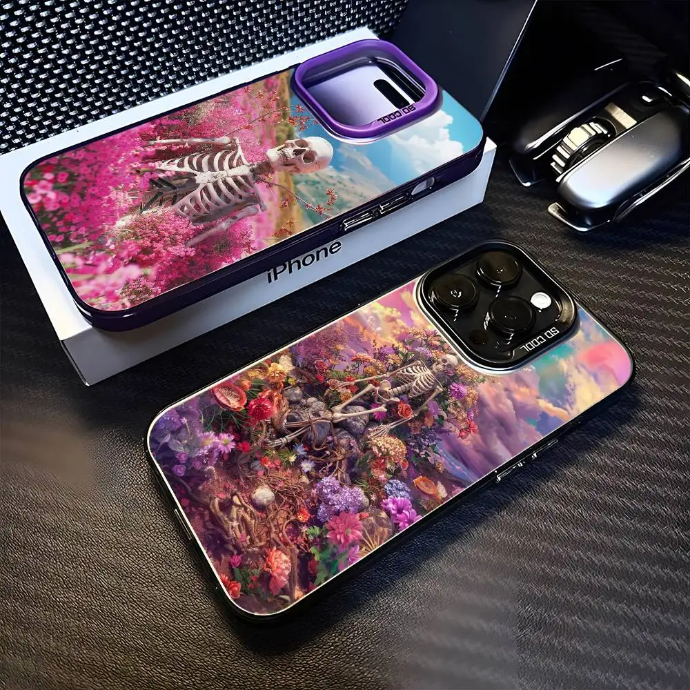 Floral Sugar Skull Phone Case For iPhone 16,15,14,13,12,11,Mini,Pro,MAX Black Matte Shockproof Cover
Floral Sugar Skull Phone Case For iPhone 16,15,14,13,12,11,Mini,Pro,MAX Black Matte Shockproof Cover