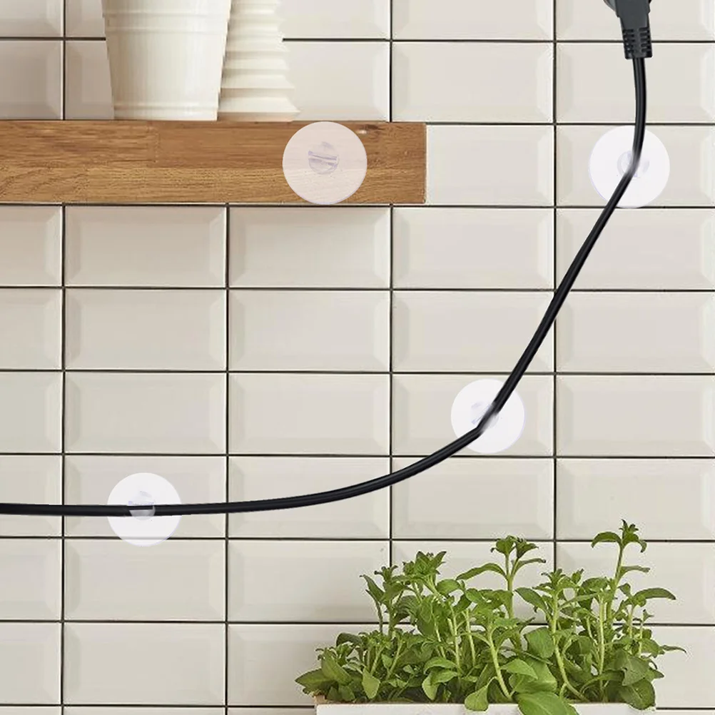 20pcs Cup Cable Organizers Flat Suction Wire Holders For Tile Walls Cord Holder Clips Easy Installation Compact
20pcs Cup Cable Organizers Flat Suction Wire Holders For Tile Walls Cord Holder Clips Easy Installation Compact