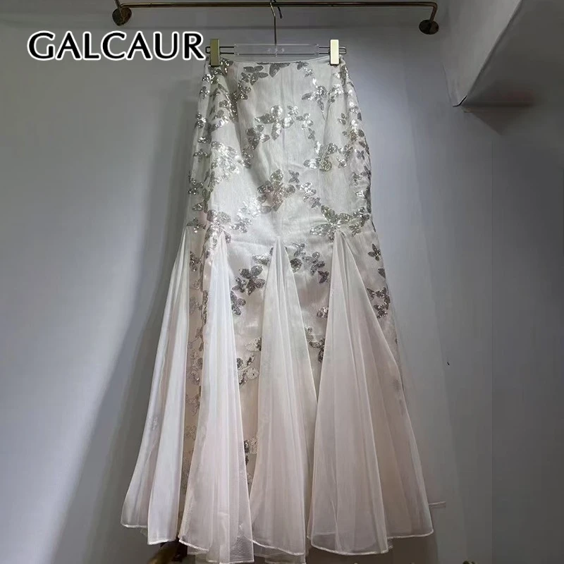 GALCAUR однотонные утягивающие модные юбки с блестками для женщин, лоскутная сетчатая юбка с высокой талией, темпераментная женская одежда, новинка
GALCAUR однотонные утягивающие модные юбки с блестками для женщин, лоскутная сетчатая юбка с высокой талией, темпераментная женская одежда, новинка