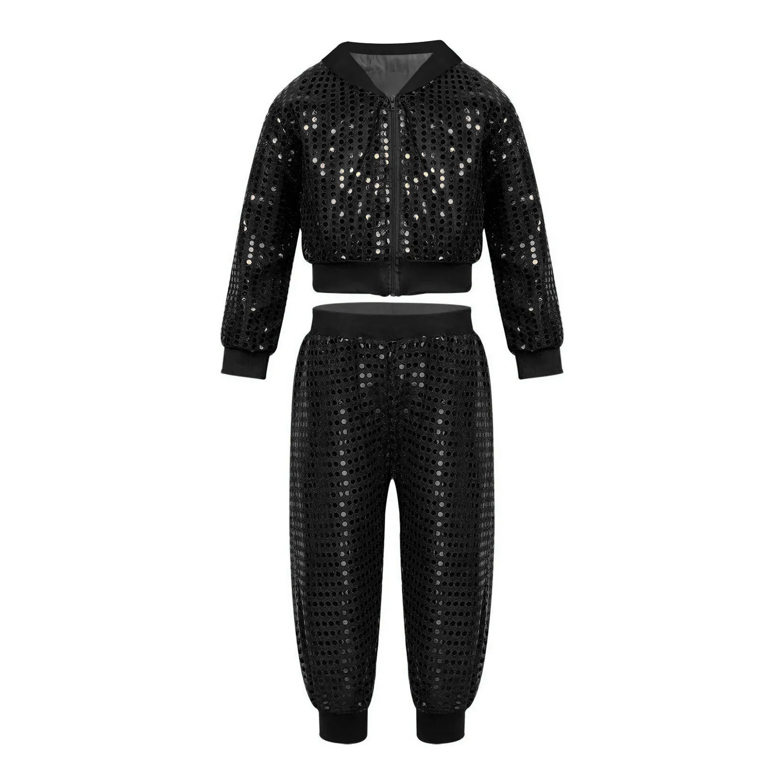 Women's Girl's Shiny Sequins Street Dance Outfits Hip Hop Clothes Jazz Dance Performance Full Sports Jogging Solid Casual Baggy
Women's Girl's Shiny Sequins Street Dance Outfits Hip Hop Clothes Jazz Dance Performance Full Sports Jogging Solid Casual Baggy