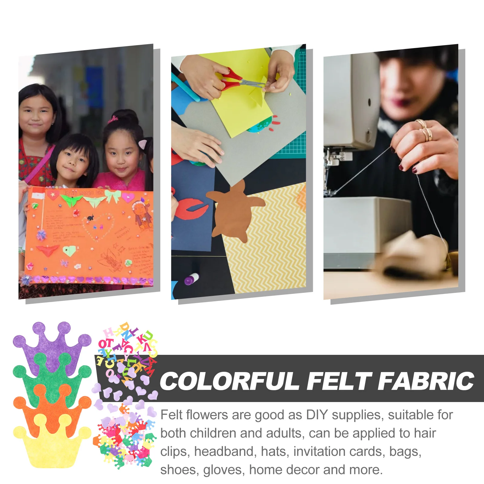 200pcs Felt Flowers Diy Craft Supplies Colorful Embellishments For Hair Clips Hats Bags Shoes Home Decor Applique Sewing
200pcs Felt Flowers Diy Craft Supplies Colorful Embellishments For Hair Clips Hats Bags Shoes Home Decor Applique Sewing