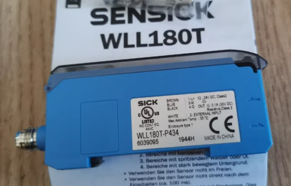 New Original SICK Fiber amplifier WLL180T-L432 WLL180T-P434 GLL170-N332 GLL170-P332 GLL170T-B434 WLL180T-M432
New Original SICK Fiber amplifier WLL180T-L432 WLL180T-P434 GLL170-N332 GLL170-P332 GLL170T-B434 WLL180T-M432
