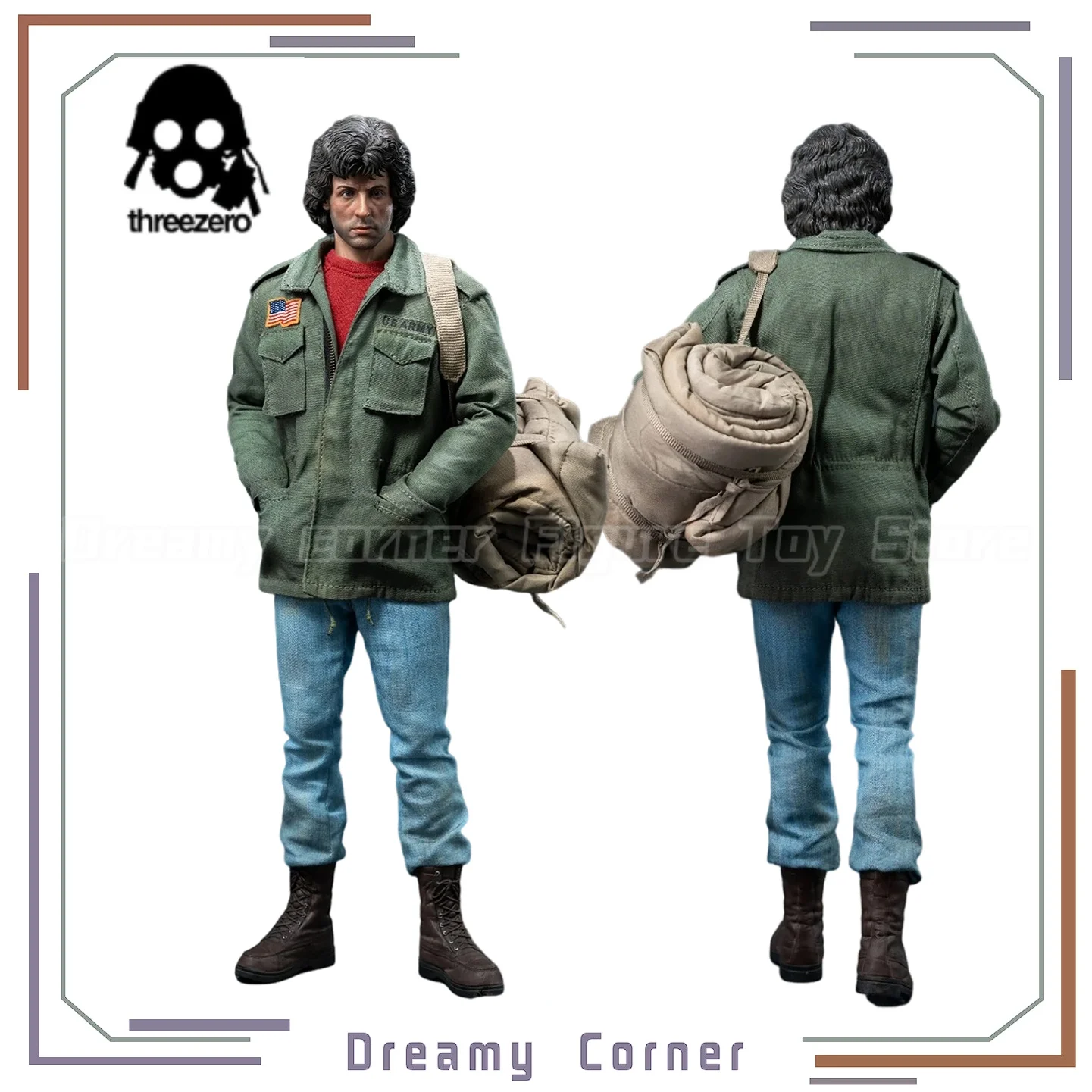 【In Stock】Threezero 3Z0553 First Blood John Rambo Field Jacket 1/6 Action Figure
【In Stock】Threezero 3Z0553 First Blood John Rambo Field Jacket 1/6 Action Figure