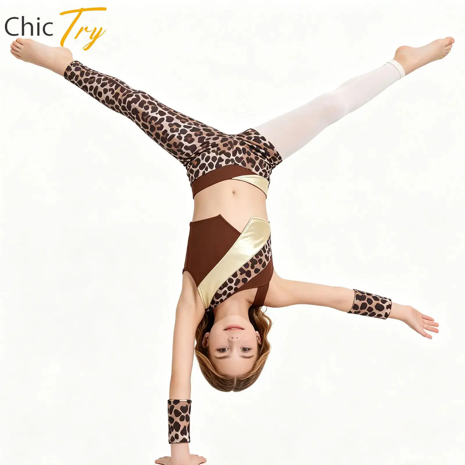 Kids Girls Cavegirl Primitive Tribe Costume Leopard Caveman Jumpsuit Rhythmic Gymnastics Ballet Dance Stage Performance Outfit
Kids Girls Cavegirl Primitive Tribe Costume Leopard Caveman Jumpsuit Rhythmic Gymnastics Ballet Dance Stage Performance Outfit