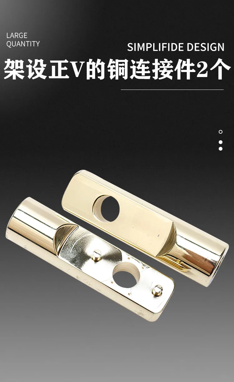Copper connector for positive v
Copper connector for positive v