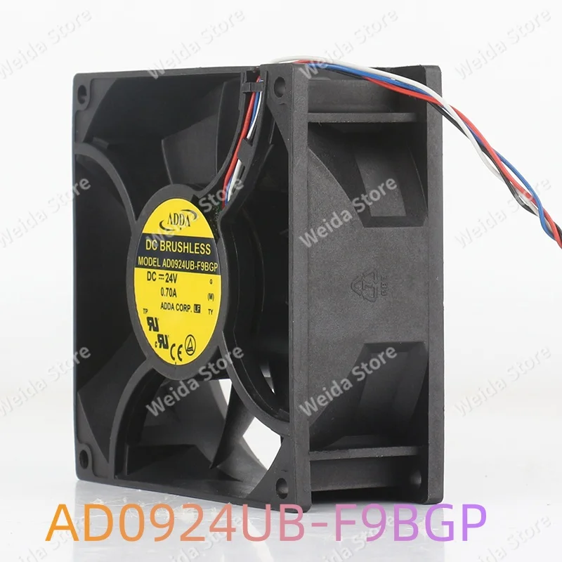 Original ADDA AD0924UB-F9BGP 5V 12V 48V DC24V 0.70A AC EC 9038 90X90X38MM 9CM converter New energy High air capacity cooling fan
Original ADDA AD0924UB-F9BGP 5V 12V 48V DC24V 0.70A AC EC 9038 90X90X38MM 9CM converter New energy High air capacity cooling fan