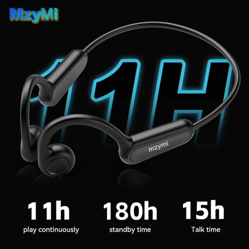Mzymi B8 Real Bone Conduction Earphone Type-C Wireless Bluetooth Headphone Waterproof Sport Headset for Workouts Running Driving
Mzymi B8 Real Bone Conduction Earphone Type-C Wireless Bluetooth Headphone Waterproof Sport Headset for Workouts Running Driving