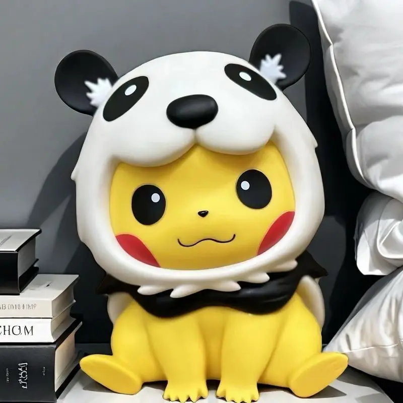 Large 32cm Pokemon Panda Pikachu Figure Cartoon Anime Figurine Home Decoration Ornament Gift for Kids Girls
Large 32cm Pokemon Panda Pikachu Figure Cartoon Anime Figurine Home Decoration Ornament Gift for Kids Girls