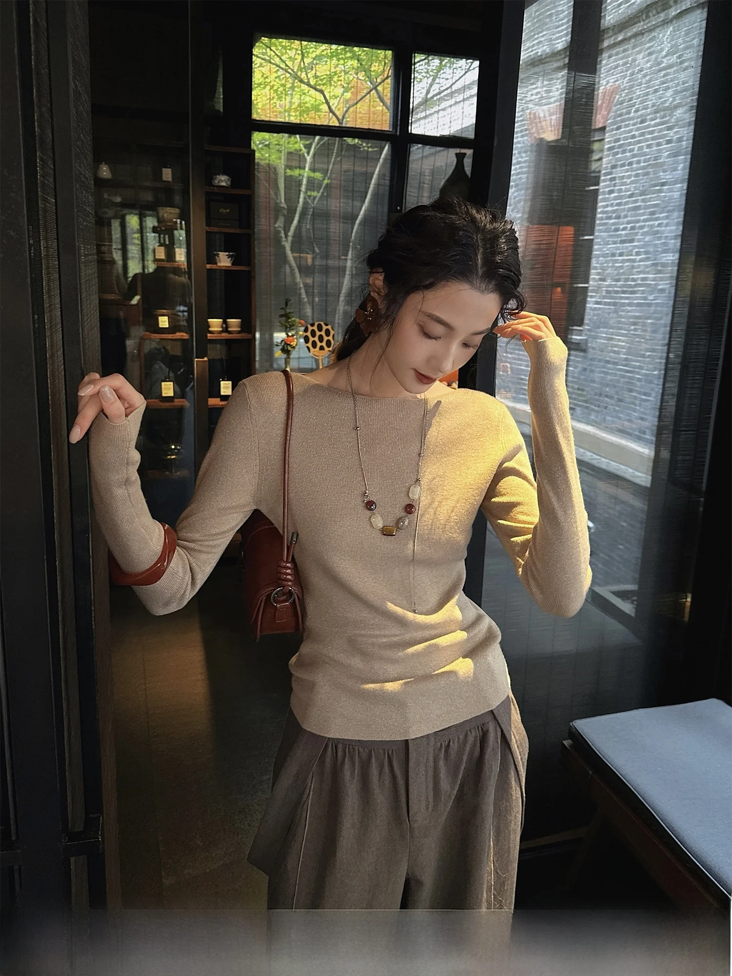 Sanji Bla Flower Woolen Knitted Sweater Women's Inner Wear Casual Sle Loose Fit Long Sve Cool Feeling Regular Length
Sanji Bla Flower Woolen Knitted Sweater Women's Inner Wear Casual Sle Loose Fit Long Sve Cool Feeling Regular Length