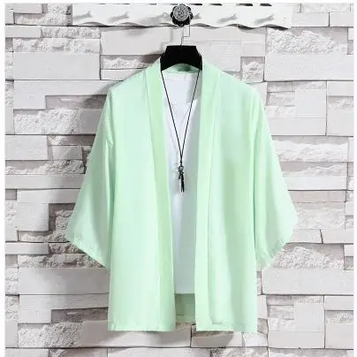 Тонкая шелковая солнцезащитная роба-ханьфу в даосском стиле для мужчин, повседневная одежда для летнего отдыха, без бренда, зарегистрированная торговая марка
Тонкая шелковая солнцезащитная роба-ханьфу в даосском стиле для мужчин, повседневная одежда для летнего отдыха, без бренда, зарегистрированная торговая марка