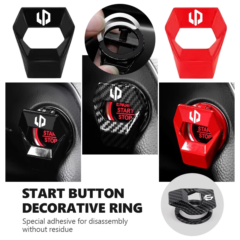 Engine Start Stop Button Ring Decorative Trim Cover For Leapmotor C16 B10 C11 C10 C01 T03 Interior Accessories
Engine Start Stop Button Ring Decorative Trim Cover For Leapmotor C16 B10 C11 C10 C01 T03 Interior Accessories