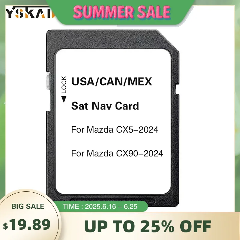 2023 Version Navigation for Mazda CX-5 CX-90 Car GPS SD Card Update Maps Sat Navi System USA/CAN/MEX Maps Accessories
2023 Version Navigation for Mazda CX-5 CX-90 Car GPS SD Card Update Maps Sat Navi System USA/CAN/MEX Maps Accessories