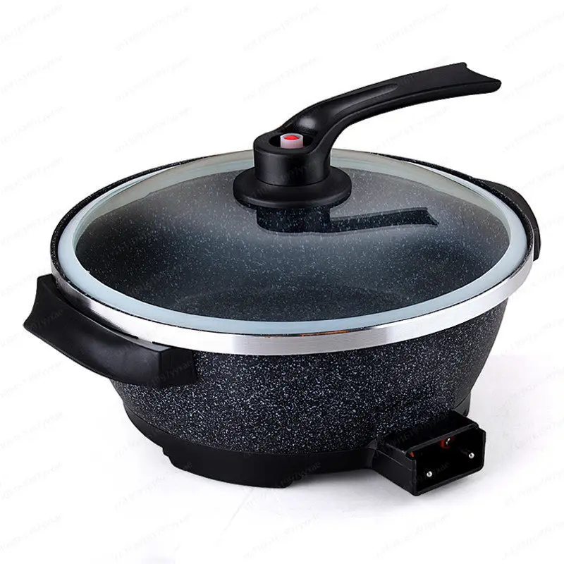 Multifunctional Electric Hot Pot – Maifan Stone Non-Stick Electric Wok, 5-in-1 Steamer & Rice Cooker
Multifunctional Electric Hot Pot – Maifan Stone Non-Stick Electric Wok, 5-in-1 Steamer & Rice Cooker