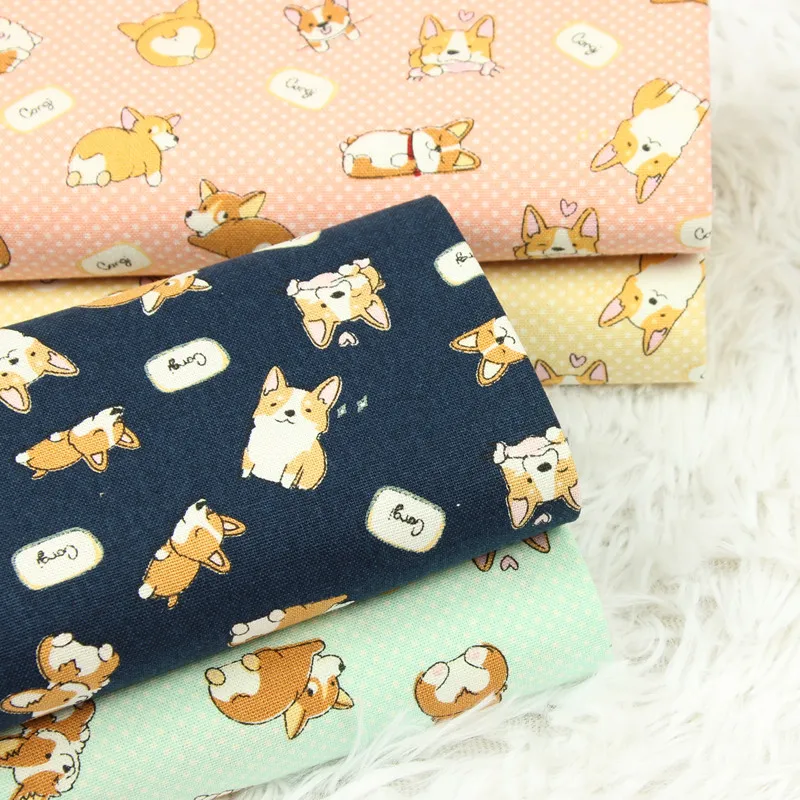 Half Meter To Keji Dog Thick Cartoon Cotton Fabrics For Baby Infant Bedding Sheet Crib Bumper Cushions Pillows Decoration Cloth
Half Meter To Keji Dog Thick Cartoon Cotton Fabrics For Baby Infant Bedding Sheet Crib Bumper Cushions Pillows Decoration Cloth