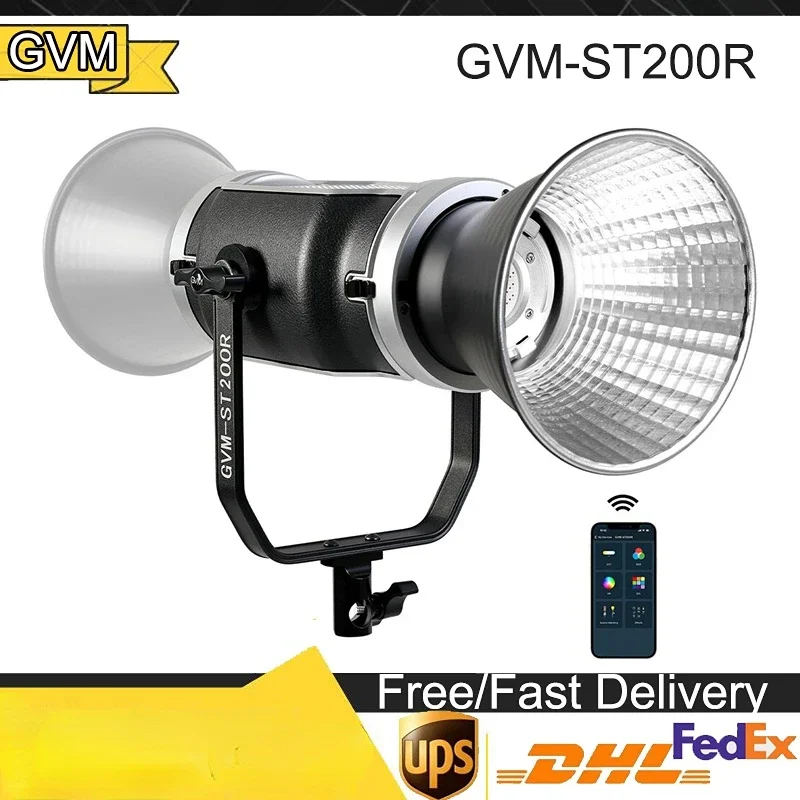 GVM Dual Head Video Light Constant 200W With Bowens V-Mount DMX RGB Bi-Color Continuous Lighting For Photography Filming Studio
GVM Dual Head Video Light Constant 200W With Bowens V-Mount DMX RGB Bi-Color Continuous Lighting For Photography Filming Studio