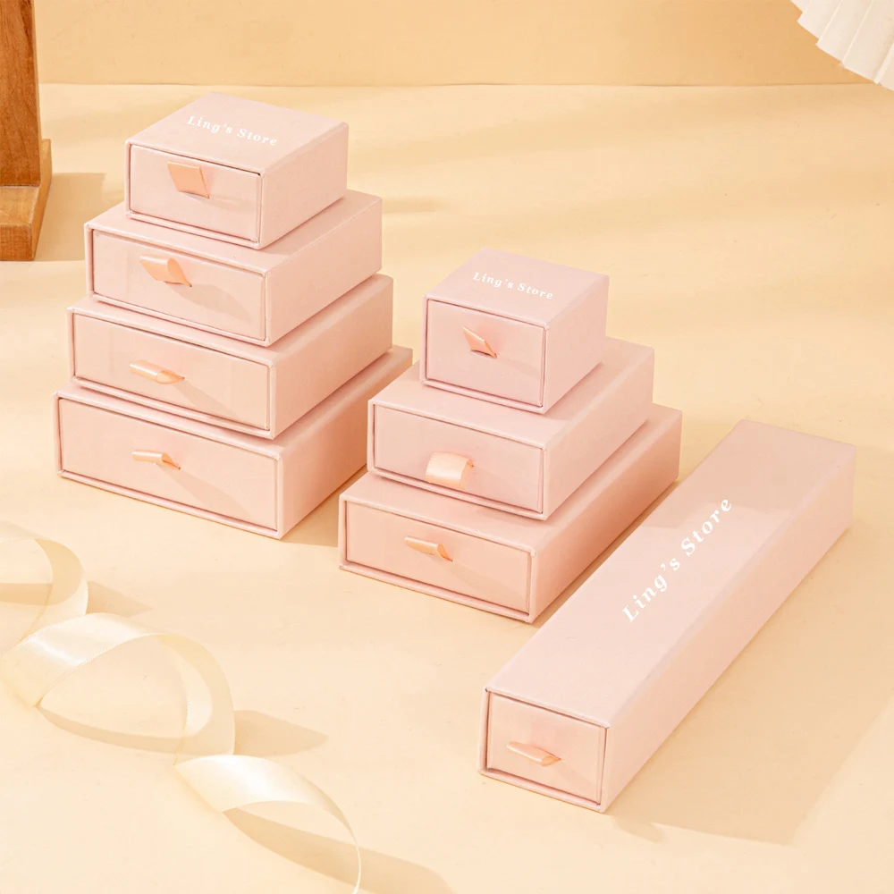 24Pcs Personalized Jewlery Paper Drawer Box For Rings Earrings Bracelet Pendant Necklace Packaging Travel Gift Display Organizer
24Pcs Personalized Jewlery Paper Drawer Box For Rings Earrings Bracelet Pendant Necklace Packaging Travel Gift Display Organizer