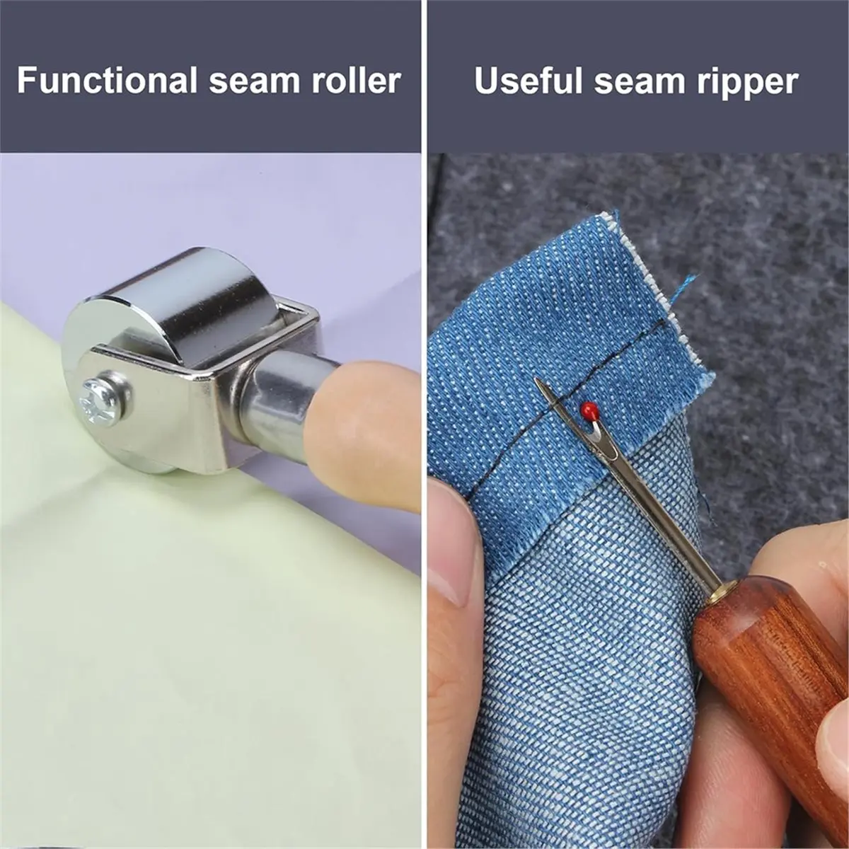 НОВИНКА 2026: Набор из 4 деревянных инструментов для шитья и квилтинга: портновский нож, ролик для швов, распарыватель швов для выравнивания тканей
НОВИНКА 2026: Набор из 4 деревянных инструментов для шитья и квилтинга: портновский нож, ролик для швов, распарыватель швов для выравнивания тканей