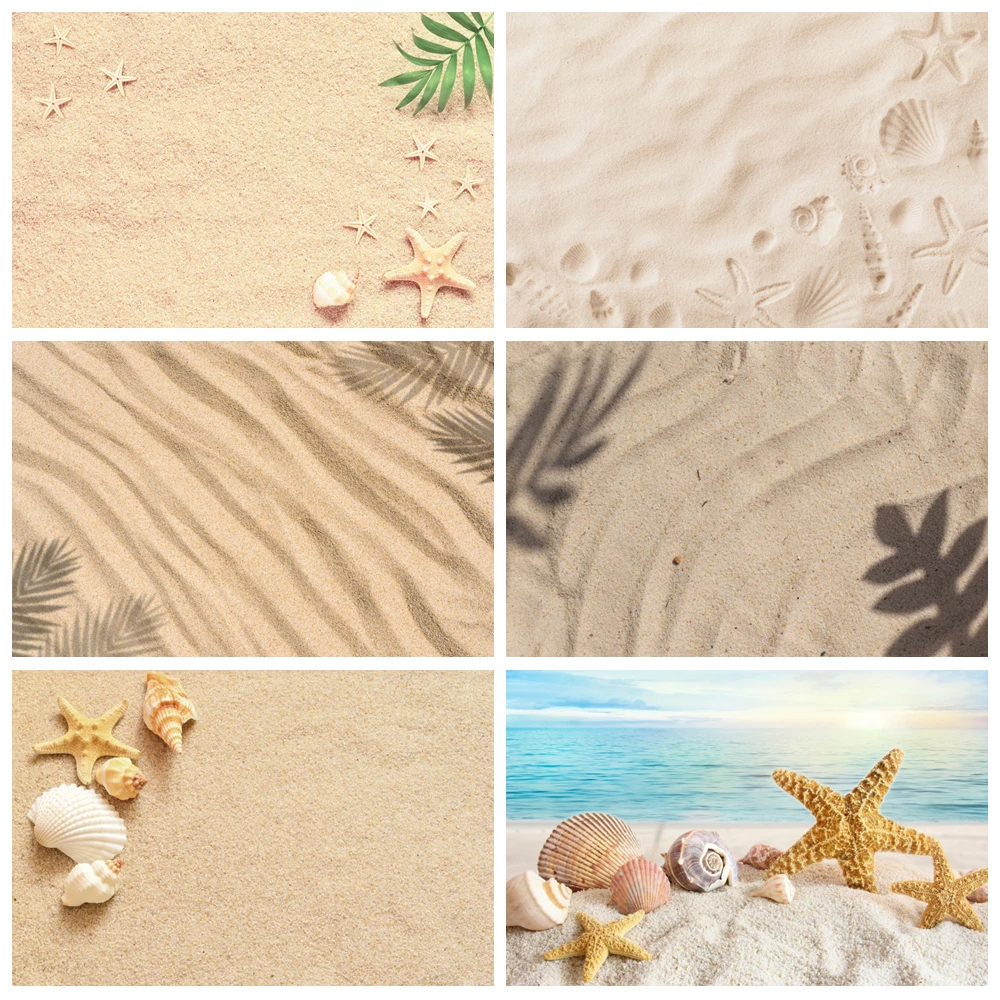Summer Beach Backgrounds For Photographs Sand Starfish Shell Baby Birthday Portrait Holiday Party Backdrop Decor Photo Studio
Summer Beach Backgrounds For Photographs Sand Starfish Shell Baby Birthday Portrait Holiday Party Backdrop Decor Photo Studio