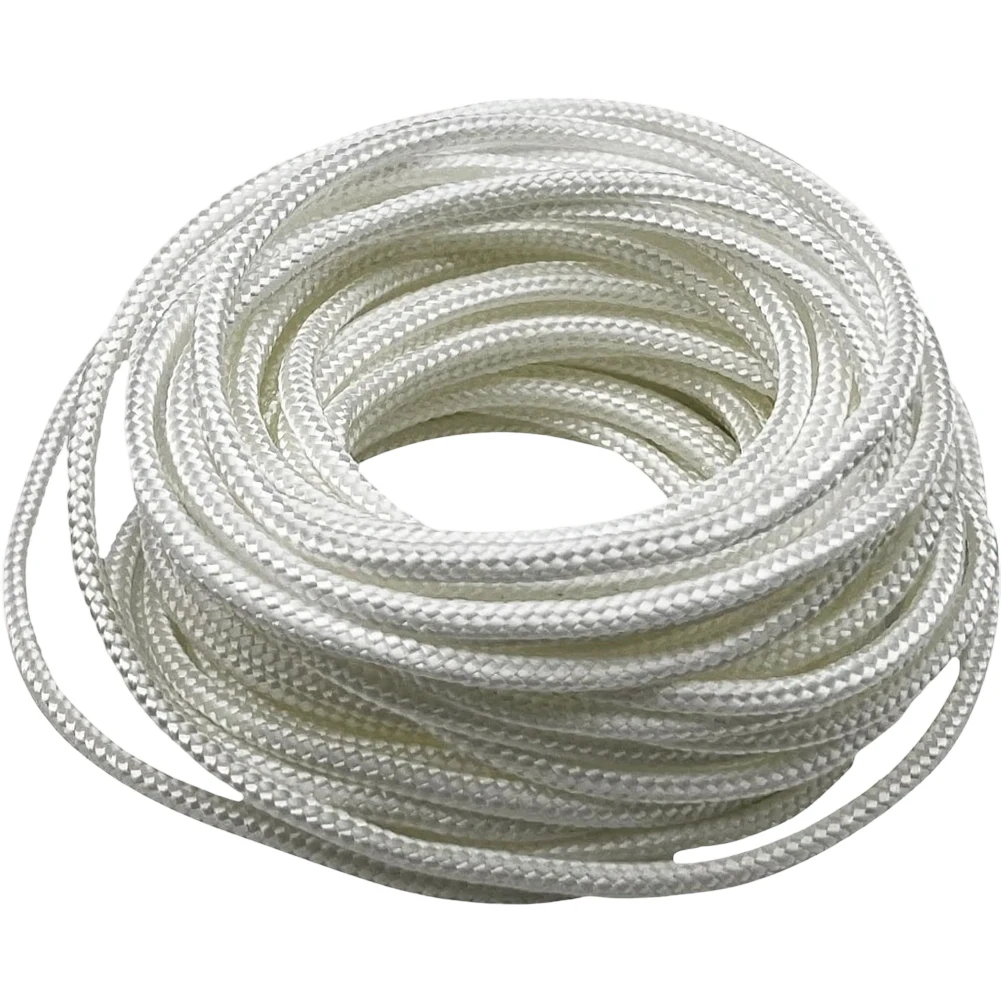 1.2m 5mm White Black Starter Rope For Lawn Mower Gas Engine Chainsaw Snow Blower Recoil Pull Cord Replacement Part
1.2m 5mm White Black Starter Rope For Lawn Mower Gas Engine Chainsaw Snow Blower Recoil Pull Cord Replacement Part