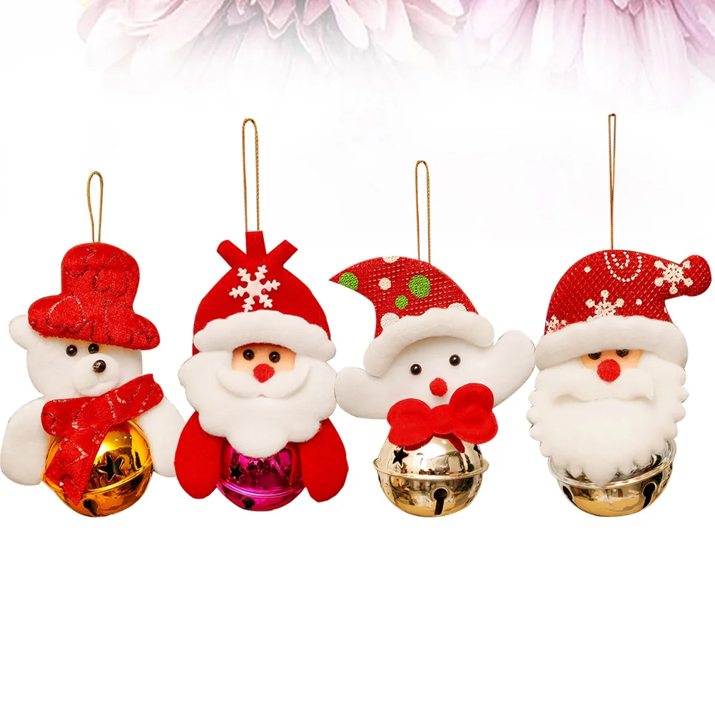 4 Pcs Christmas Bell naments Shiny Iron Cotton Hanging Pendant for Tree Wall Porch Garden Party Holiday Decoration Festive Xmas
4 Pcs Christmas Bell naments Shiny Iron Cotton Hanging Pendant for Tree Wall Porch Garden Party Holiday Decoration Festive Xmas