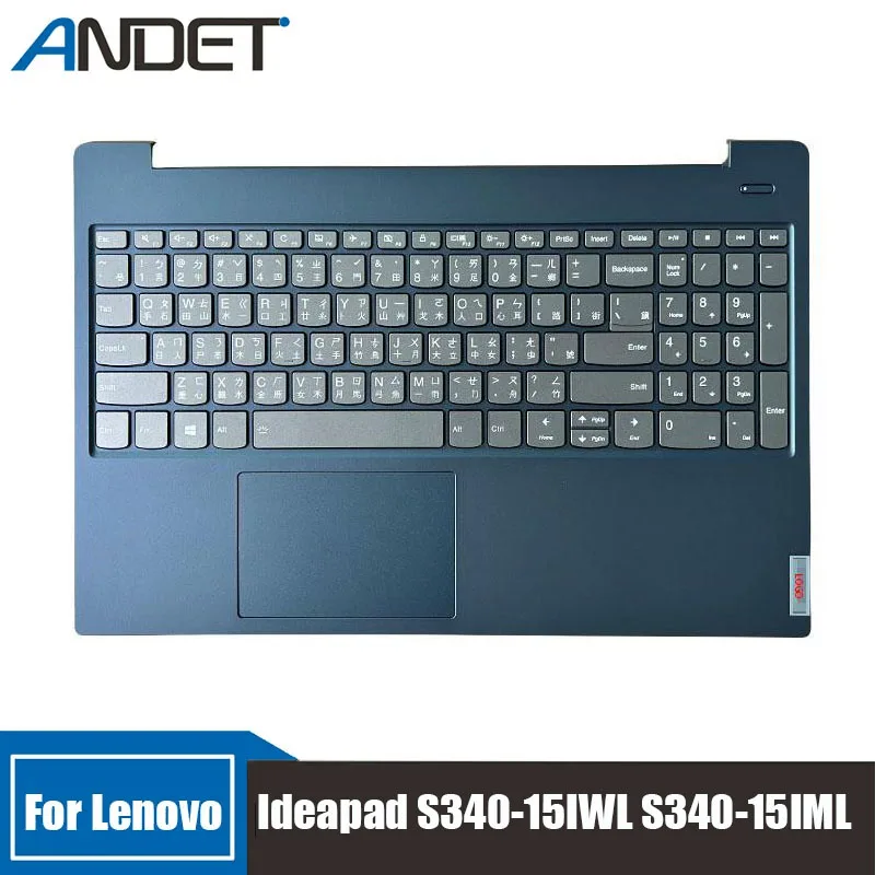 New Original For Lenovo Ideapad S340-15IWL S340-15IML Blue Chinese C Case Palmrest Keyboard With Backlit Touchpad 5CB0S18790
New Original For Lenovo Ideapad S340-15IWL S340-15IML Blue Chinese C Case Palmrest Keyboard With Backlit Touchpad 5CB0S18790