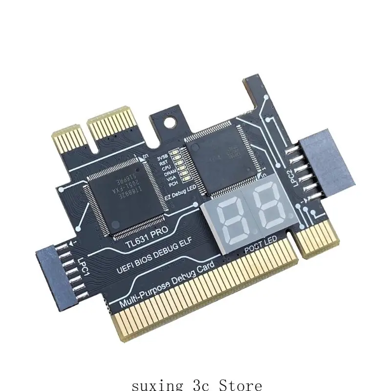 TL631 Diagnostic Card Expansion Card Diagnostic Card PCIE Motherboard Multifunctional Laptop Diagnostic Analyzers
TL631 Diagnostic Card Expansion Card Diagnostic Card PCIE Motherboard Multifunctional Laptop Diagnostic Analyzers