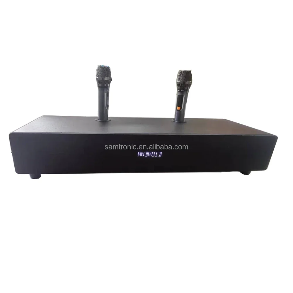 Samtromic Home L KTV усилитель для караоке Android TV Soundbox Home динамики Soundbar с беспроводным микрофоном
Samtromic Home L KTV усилитель для караоке Android TV Soundbox Home динамики Soundbar с беспроводным микрофоном