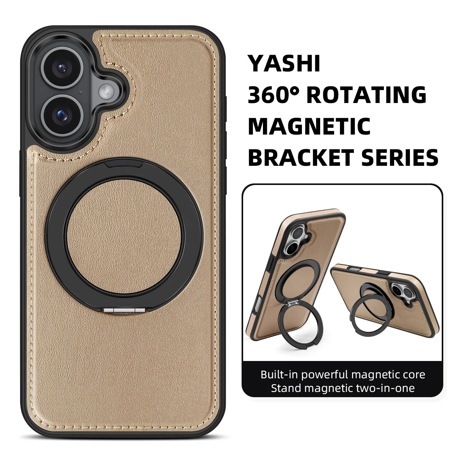 Top 360 Rotation Business Magnetic Magsafe Leather Phone Case for iPhone 16e 15 14 13 12 11 Plus Pro Max Wireless Charge Cover
Top 360 Rotation Business Magnetic Magsafe Leather Phone Case for iPhone 16e 15 14 13 12 11 Plus Pro Max Wireless Charge Cover