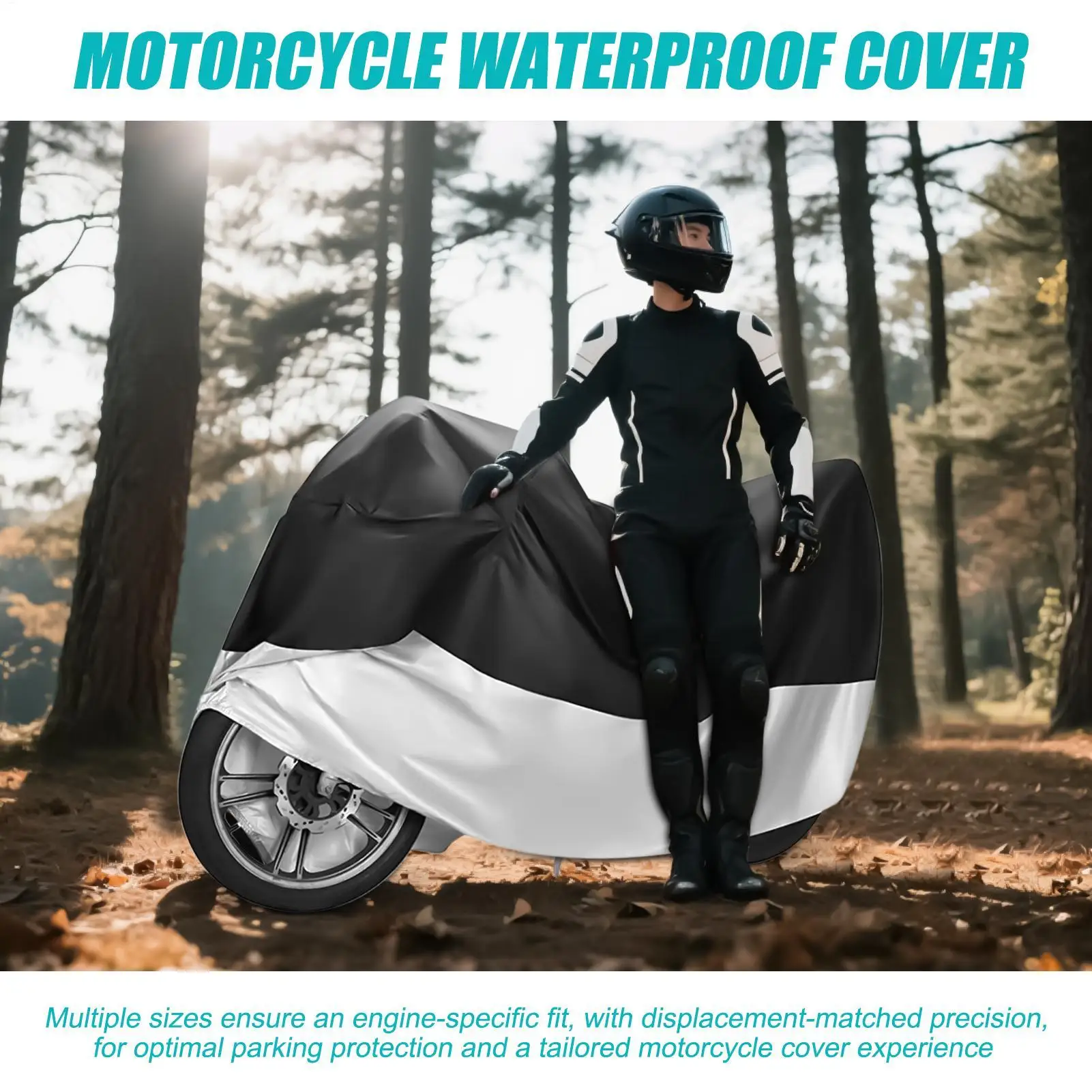 Motorcycle Cover Windproof Rainproof Umbrella Cloth Covers Motorbike Sunshade Covers Outdoor Motor Bike Covers dropship
Motorcycle Cover Windproof Rainproof Umbrella Cloth Covers Motorbike Sunshade Covers Outdoor Motor Bike Covers dropship