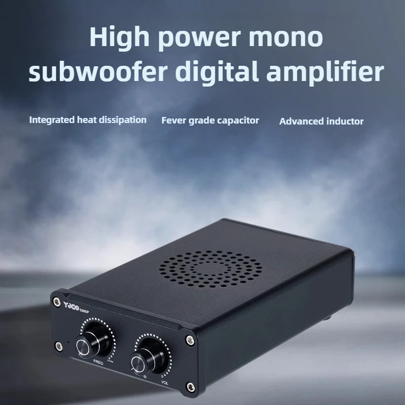 D200P Home Power Amplifier TPA3221 Mono, High Power Subwoofer HIFI Fever Amplifier, Digital Audio Amplifier
D200P Home Power Amplifier TPA3221 Mono, High Power Subwoofer HIFI Fever Amplifier, Digital Audio Amplifier