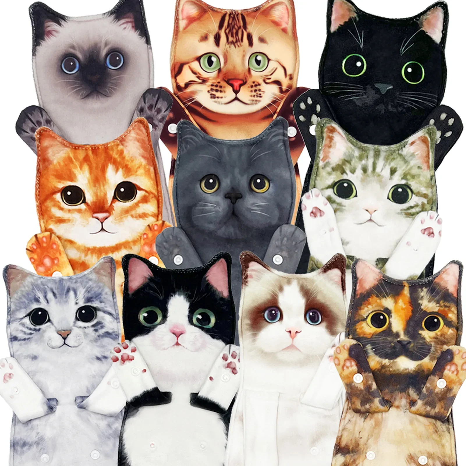 Simulation Cute Cat Towel Cartoon Printed Absorbent Hand Towel Hanging Face Towel
Simulation Cute Cat Towel Cartoon Printed Absorbent Hand Towel Hanging Face Towel