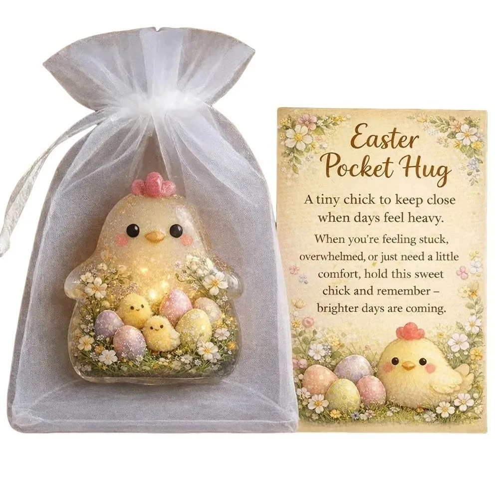 Easy To Carry Handmade Easter Pocket Hug Card Thoughtful Rabbit Theme Easter Greeting Card Surprise Element Acrylic Plane
Easy To Carry Handmade Easter Pocket Hug Card Thoughtful Rabbit Theme Easter Greeting Card Surprise Element Acrylic Plane