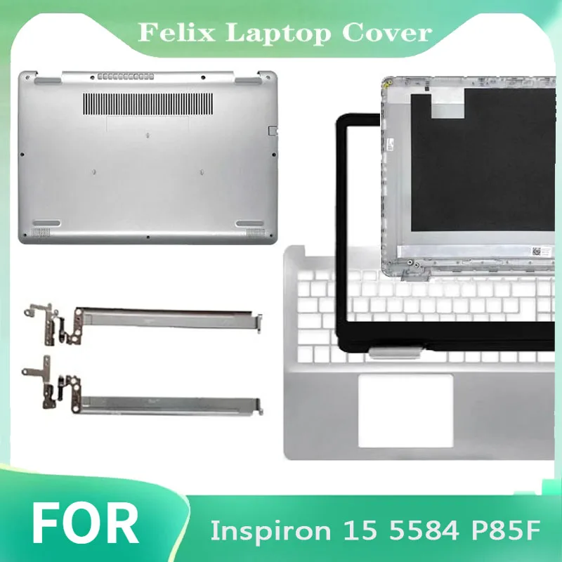 NEW For Inspiron 15 5584 P85F LCD Back Cover/Front Bezel/Palmrest/Bottom Case/Hinges Top Housing 0GYCJR Silver
NEW For Inspiron 15 5584 P85F LCD Back Cover/Front Bezel/Palmrest/Bottom Case/Hinges Top Housing 0GYCJR Silver
