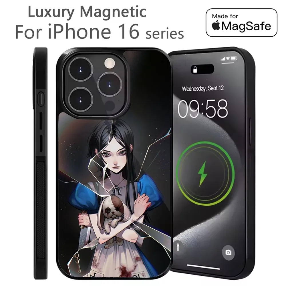 Game A-Alice Madness Returns Phone Case For iPhone 16,15,14,13,12,11,Plus,Pro,Max Mini Magsafe Magnetic Wireless Charging
Game A-Alice Madness Returns Phone Case For iPhone 16,15,14,13,12,11,Plus,Pro,Max Mini Magsafe Magnetic Wireless Charging