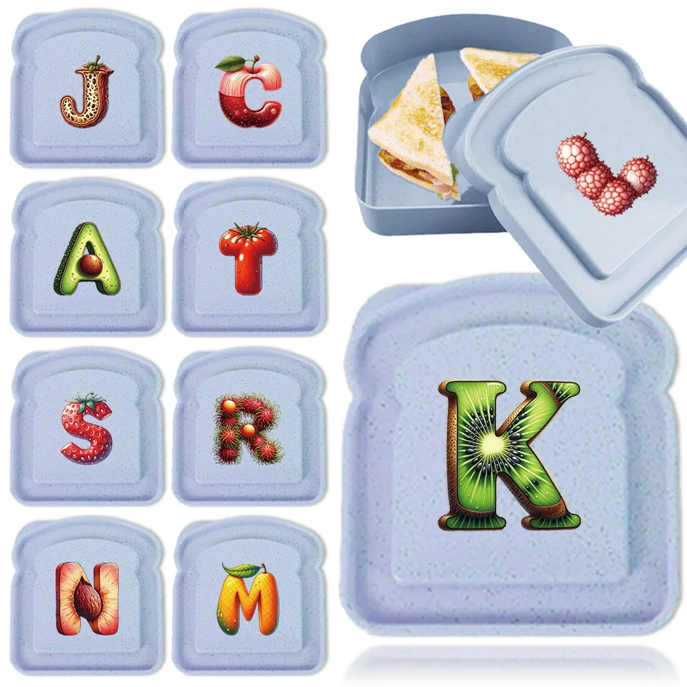 Creative Printed Freshness Box Toast Shaped Picnic Food Container Portable Large Capacity Lunch Box Fruit Letter Pattern
Creative Printed Freshness Box Toast Shaped Picnic Food Container Portable Large Capacity Lunch Box Fruit Letter Pattern