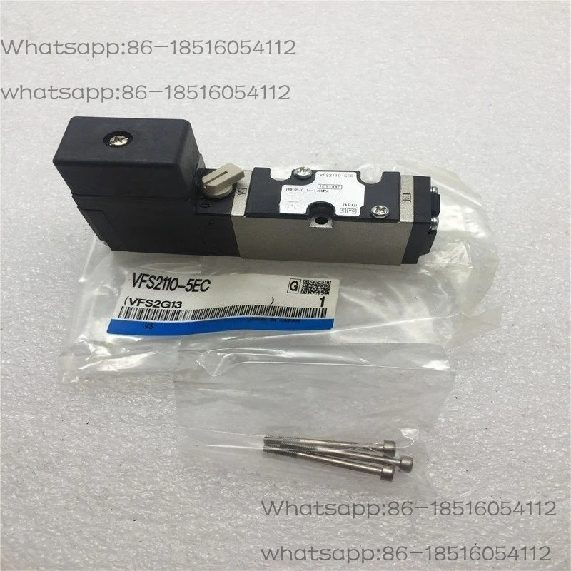 Original VFS2110-5EC DC21-26V new solenoid valve, physical picture
Original VFS2110-5EC DC21-26V new solenoid valve, physical picture