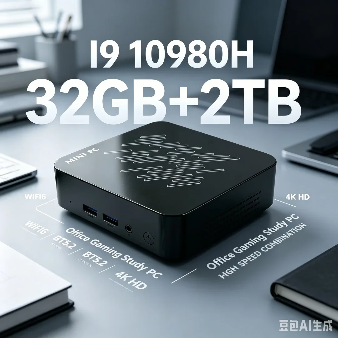 MINI PC Intel Core I9 10980HKDDR4 16GB 32GB SSD 1TB 2TB Computer Gaming BT5.2 Portable Desktop PC Gamer
MINI PC Intel Core I9 10980HKDDR4 16GB 32GB SSD 1TB 2TB Computer Gaming BT5.2 Portable Desktop PC Gamer
