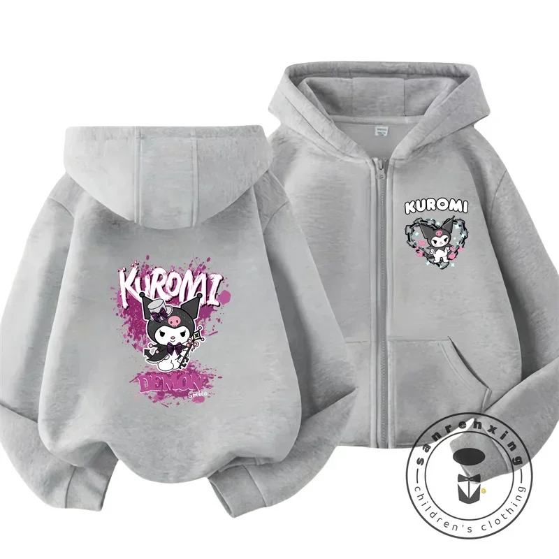 Kids Autumn and Winter Hoodies Boys and Girls Zipper Hoodies Hot Selling Sanlio Kulomi 3 12 Year Casual Sports Cardigan Hoodies
Kids Autumn and Winter Hoodies Boys and Girls Zipper Hoodies Hot Selling Sanlio Kulomi 3 12 Year Casual Sports Cardigan Hoodies