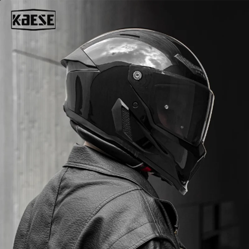 Trusted Quality Lightweight Full Helmet Bright black with Trendy Design Stable at High Speed ABS Shell Multiple Vents
Trusted Quality Lightweight Full Helmet Bright black with Trendy Design Stable at High Speed ABS Shell Multiple Vents