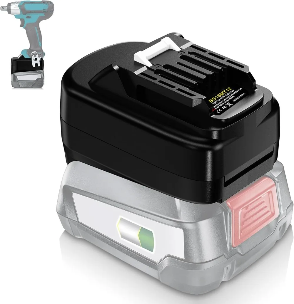 Battery Adapter for Bosch 18V PBA Series Li-ion Battery Converter to for Makita 12V Power tools
Battery Adapter for Bosch 18V PBA Series Li-ion Battery Converter to for Makita 12V Power tools