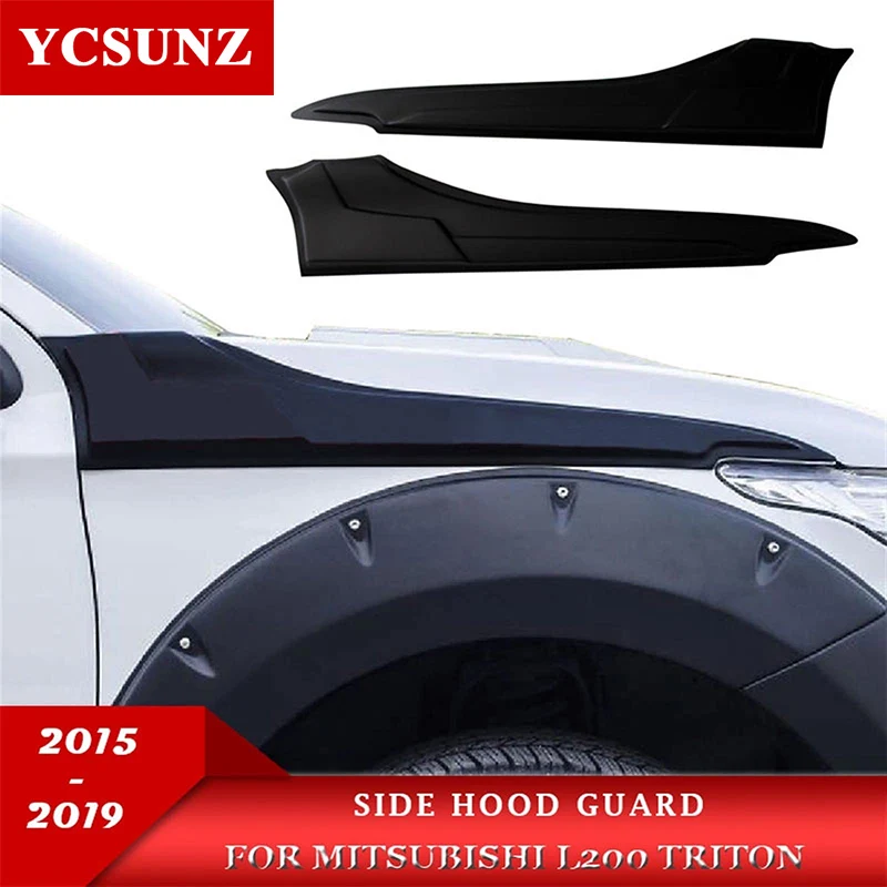Side Hood Guard Cover For Mitsubishi L200 Triton Strada 2016 2017 2018 2019 Side Vent Decoration Pickup Truck Car Accessories
Side Hood Guard Cover For Mitsubishi L200 Triton Strada 2016 2017 2018 2019 Side Vent Decoration Pickup Truck Car Accessories