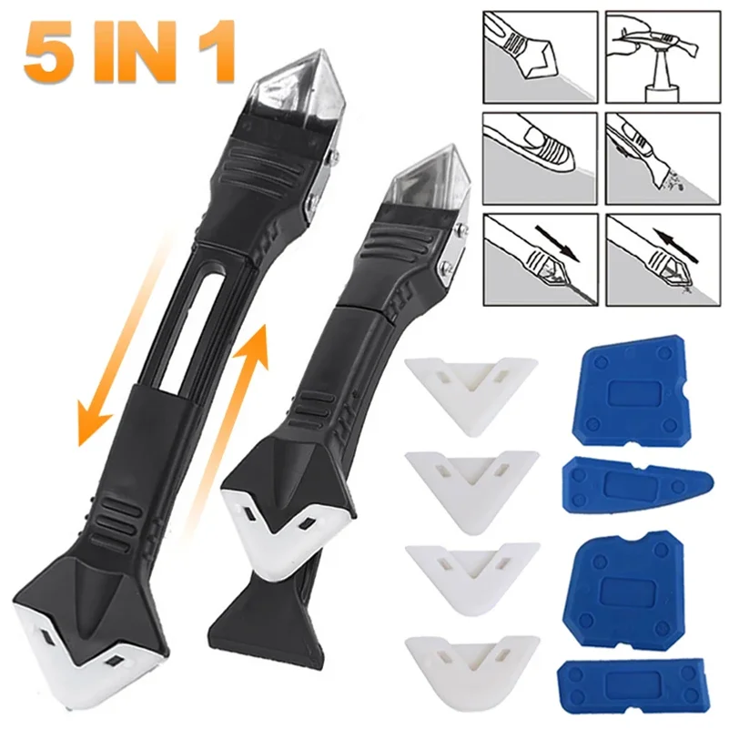 Silicone Scraper Sealant Smooth Remover Tool Set 9 In 1 Floor Caulk Finisher Grout Kit Glass Glue Angle Scraper Set Accessoriess
Silicone Scraper Sealant Smooth Remover Tool Set 9 In 1 Floor Caulk Finisher Grout Kit Glass Glue Angle Scraper Set Accessoriess