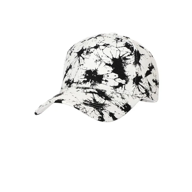 Hat Women's Street Fashion Graffiti Tie-dye Baseball Cap Men's Wide Brim Face-showing Small Sun Protection Peaked Cap Trendy
Hat Women's Street Fashion Graffiti Tie-dye Baseball Cap Men's Wide Brim Face-showing Small Sun Protection Peaked Cap Trendy